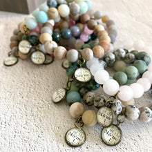 Load image into Gallery viewer, Mom Charm Beaded Bracelet