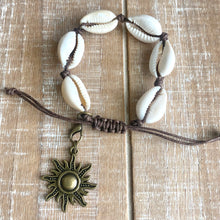 Load image into Gallery viewer, Add A Charm Shell Cord Slide Bracelet