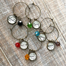 Load image into Gallery viewer, Wine Stem Charms