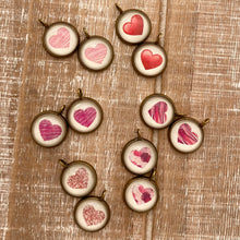 Load image into Gallery viewer, Valentine Conversation Heart Theme Charms - Create your own!
